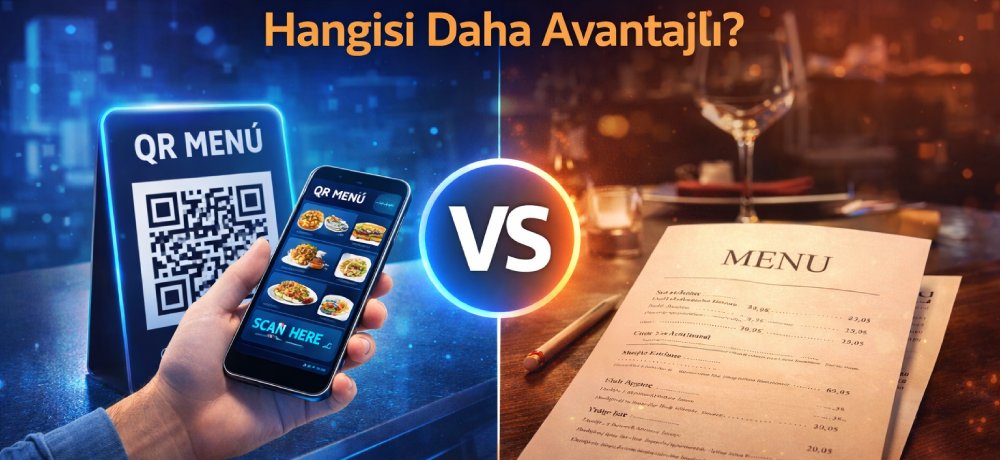 QR Menü mü, Kağıt Menü mü? Hangisi Daha Avantajlı?